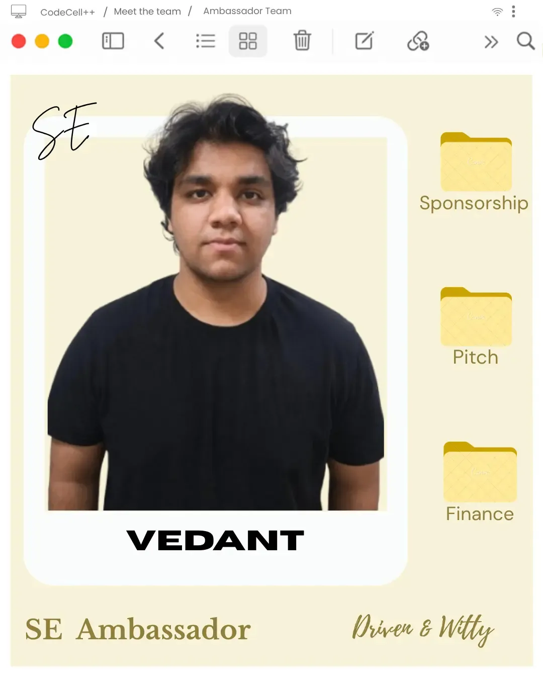 Vedant Mehta