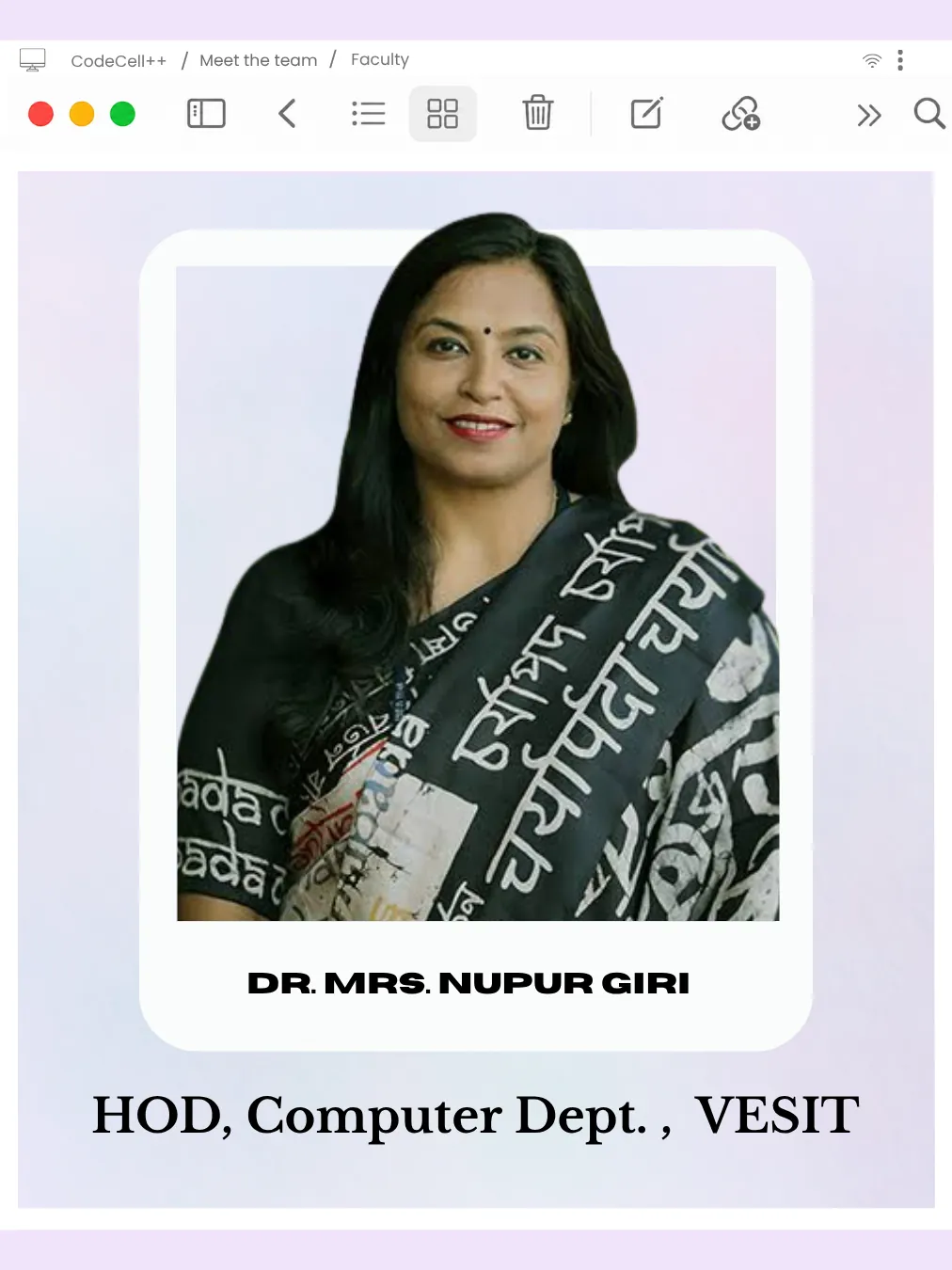 Dr. Nupur Giri
